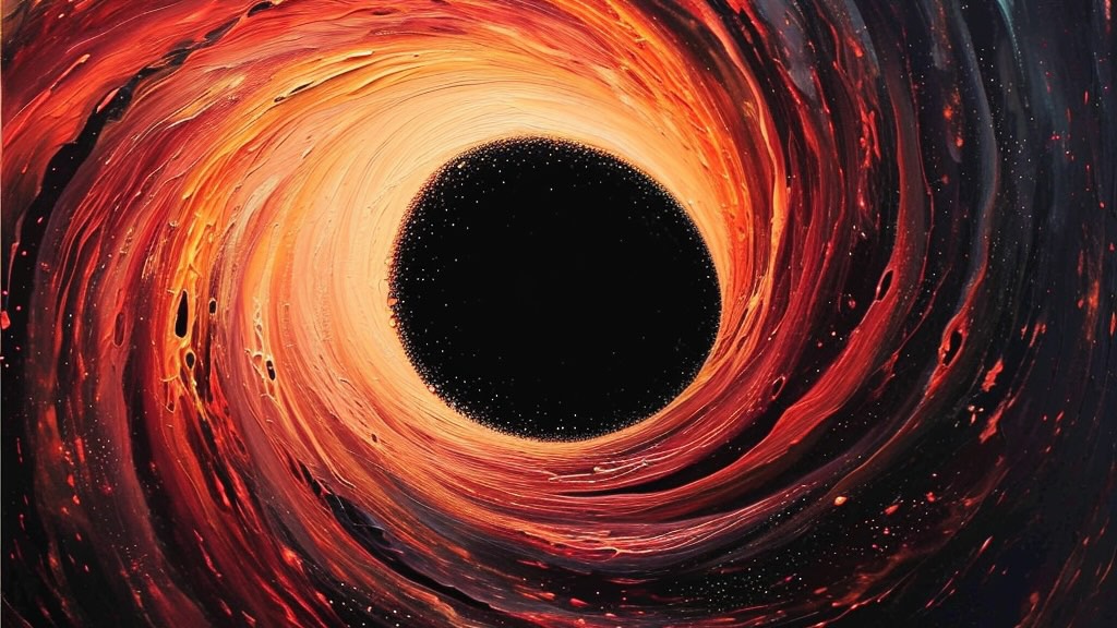 Abstract illustration of leads disappearing into a dark funnel — the marketing black hole